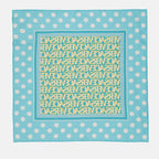 Écharpes, foulards et gants Foulard allover Versace Bleu Femme