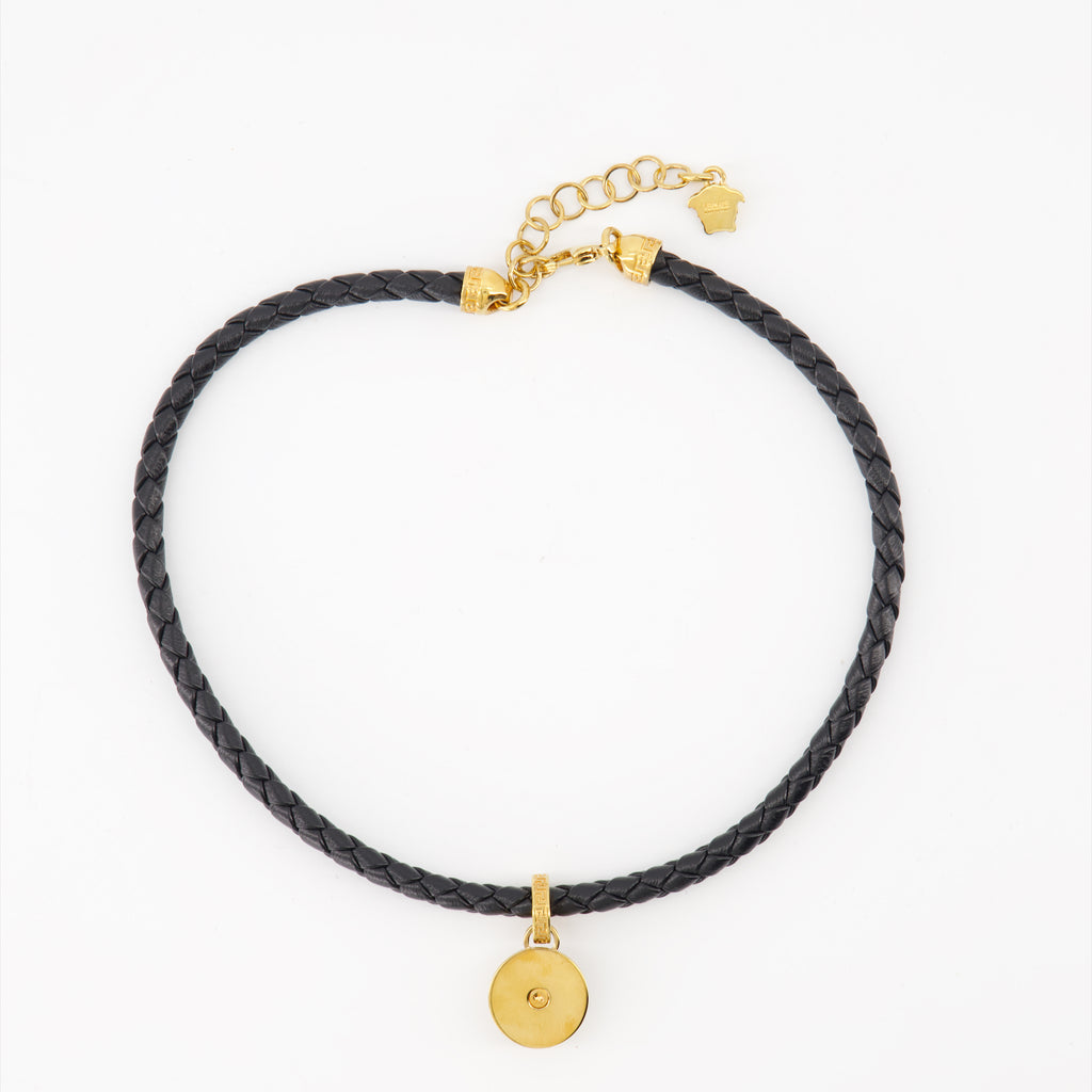 Joyería Collier Medusa Biggie Versace Negro Femme