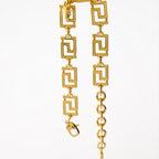 Joyería Bracelet Greca Versace Oro Homme