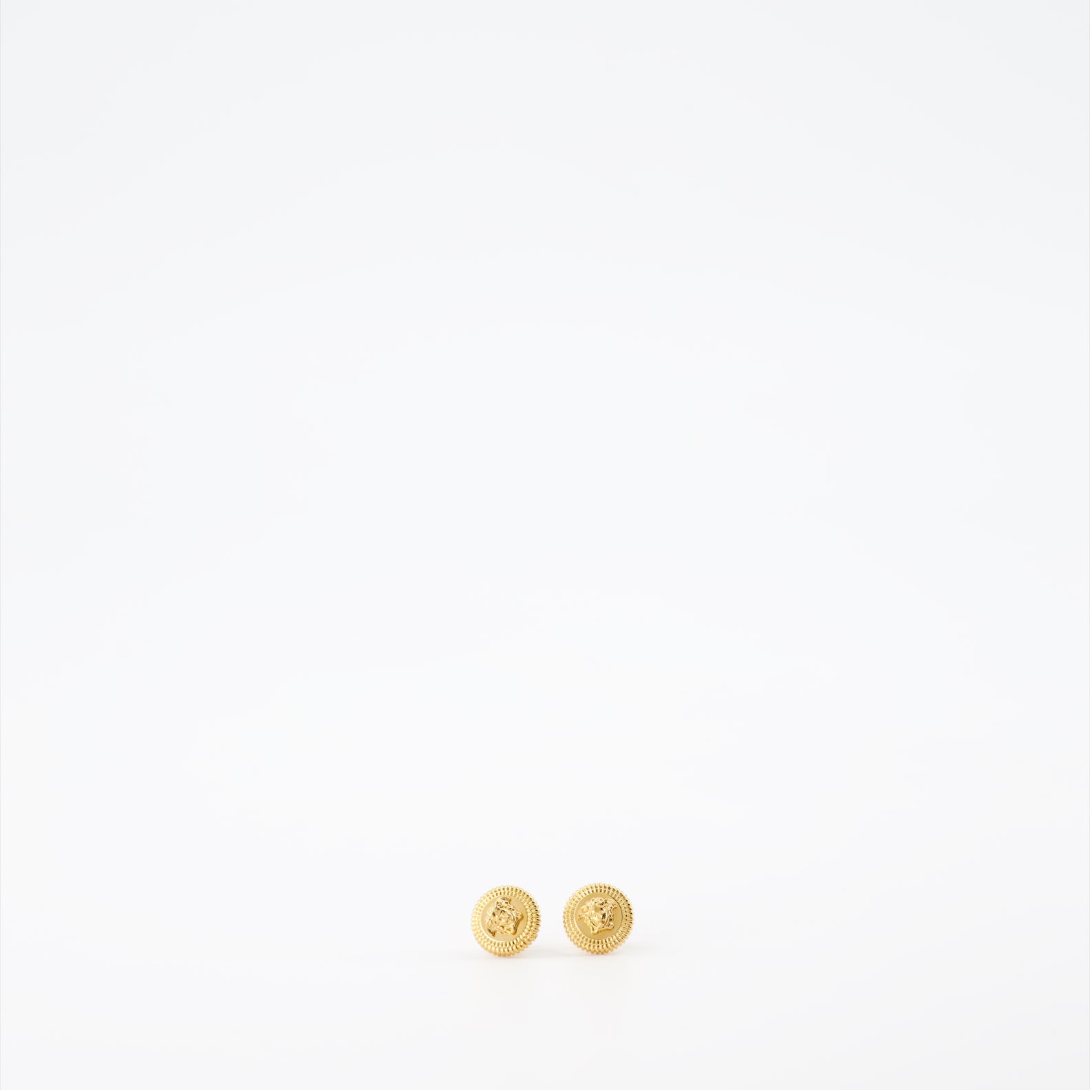 Bijoux Boucles d'oreilles Medusa Versace Doré Femme