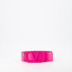 Cintos Ceinture VLogo Valentino Garavani Rosa Femme