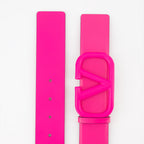 Cintos Ceinture VLogo Valentino Garavani Rosa Femme