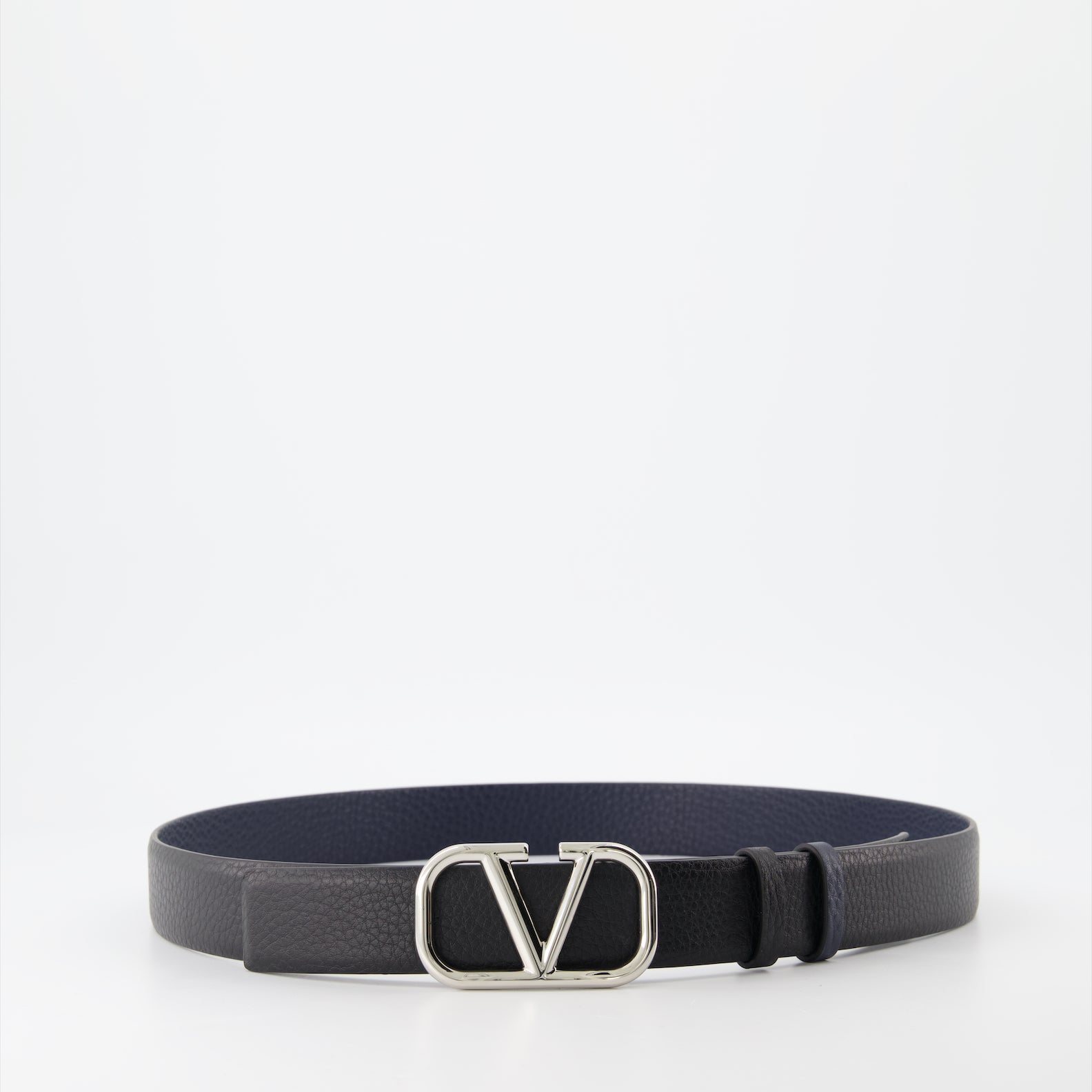 Cintos Ceinture VLogo réversible Valentino Garavani Preto Homme