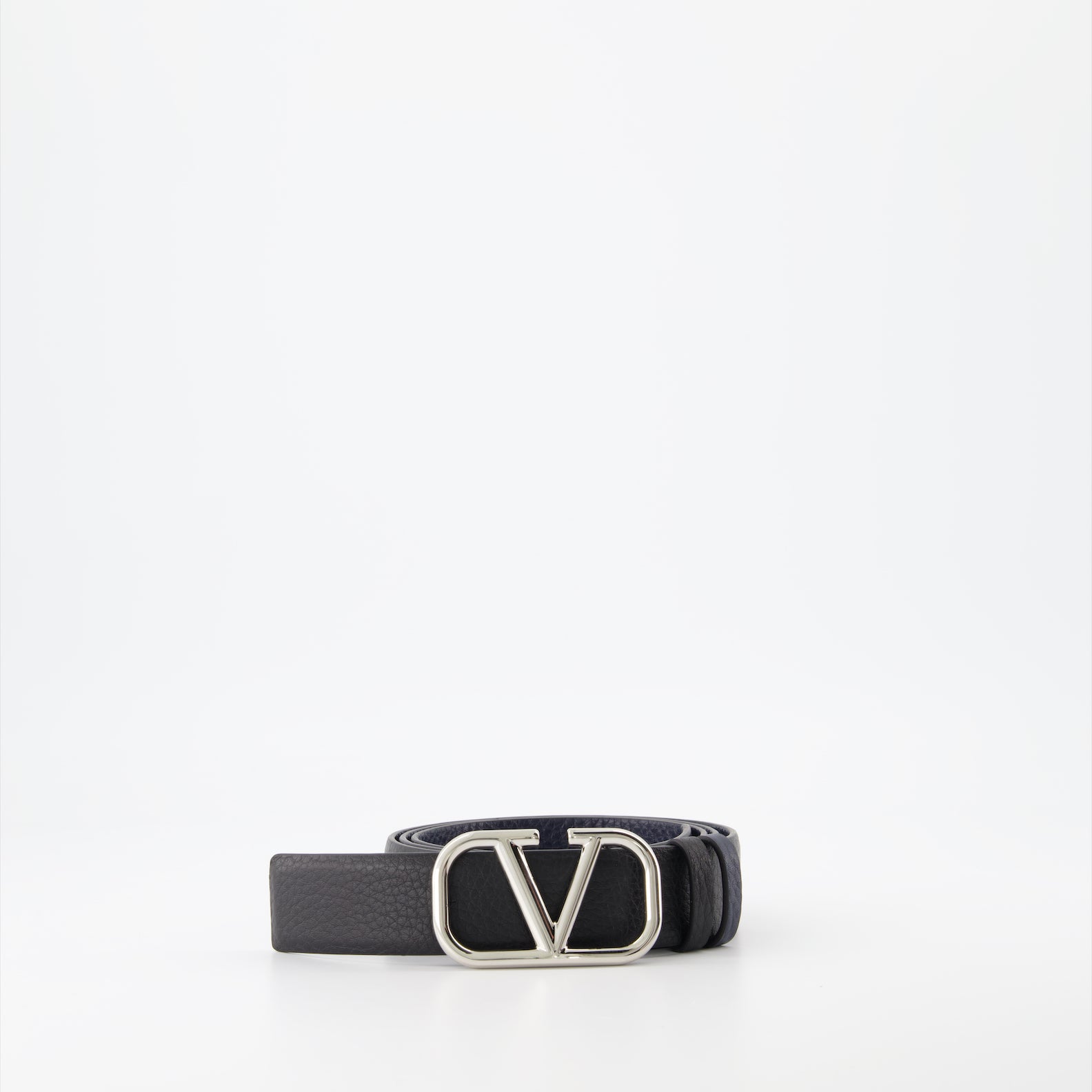 Cintos Ceinture VLogo réversible Valentino Garavani Preto Homme