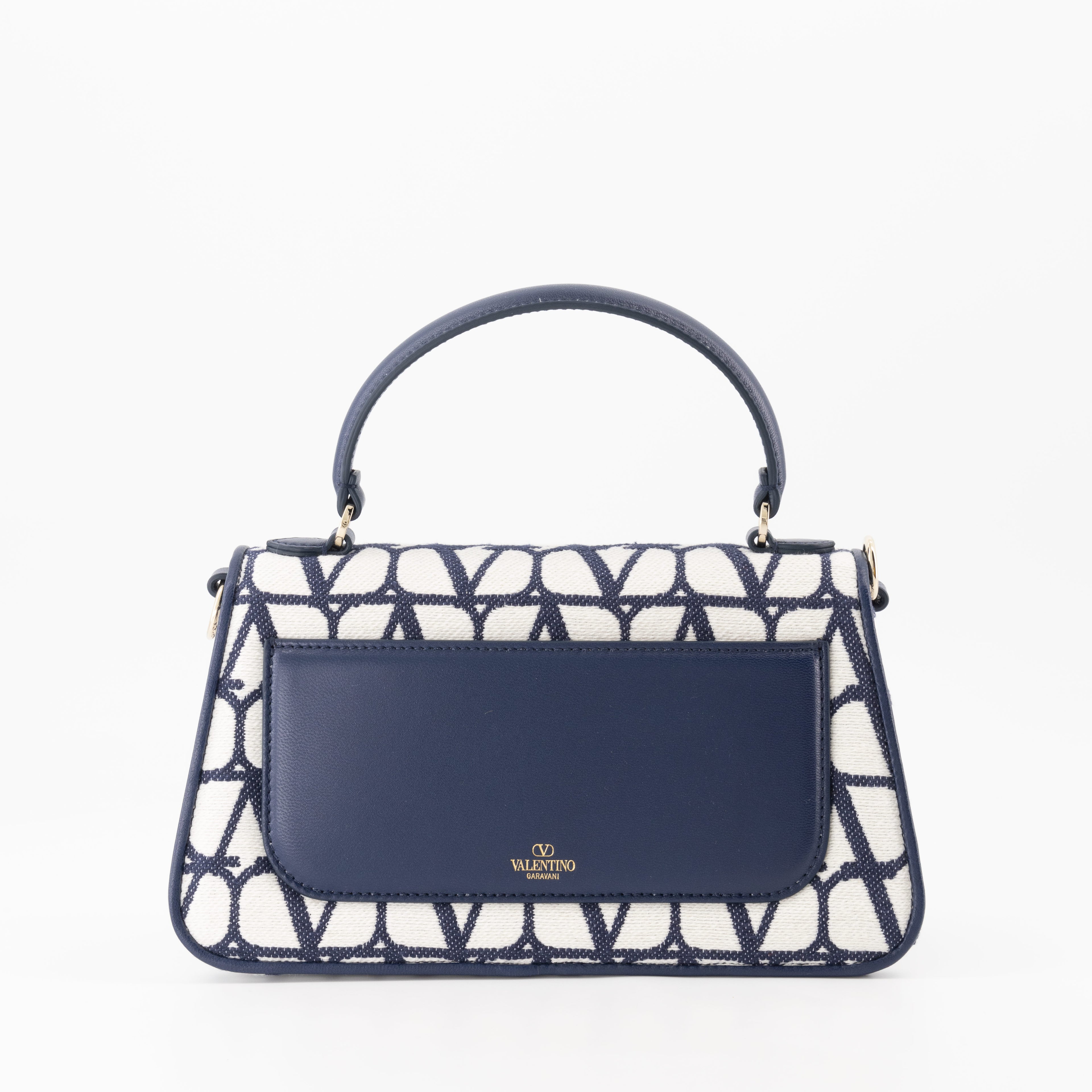Bolsas de mão e de ombro Sac VLogo Signature Valentino Garavani Azul Femme