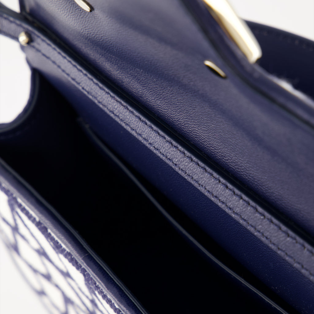 Bolsas de mão e de ombro Sac VLogo Signature Valentino Garavani Azul Femme