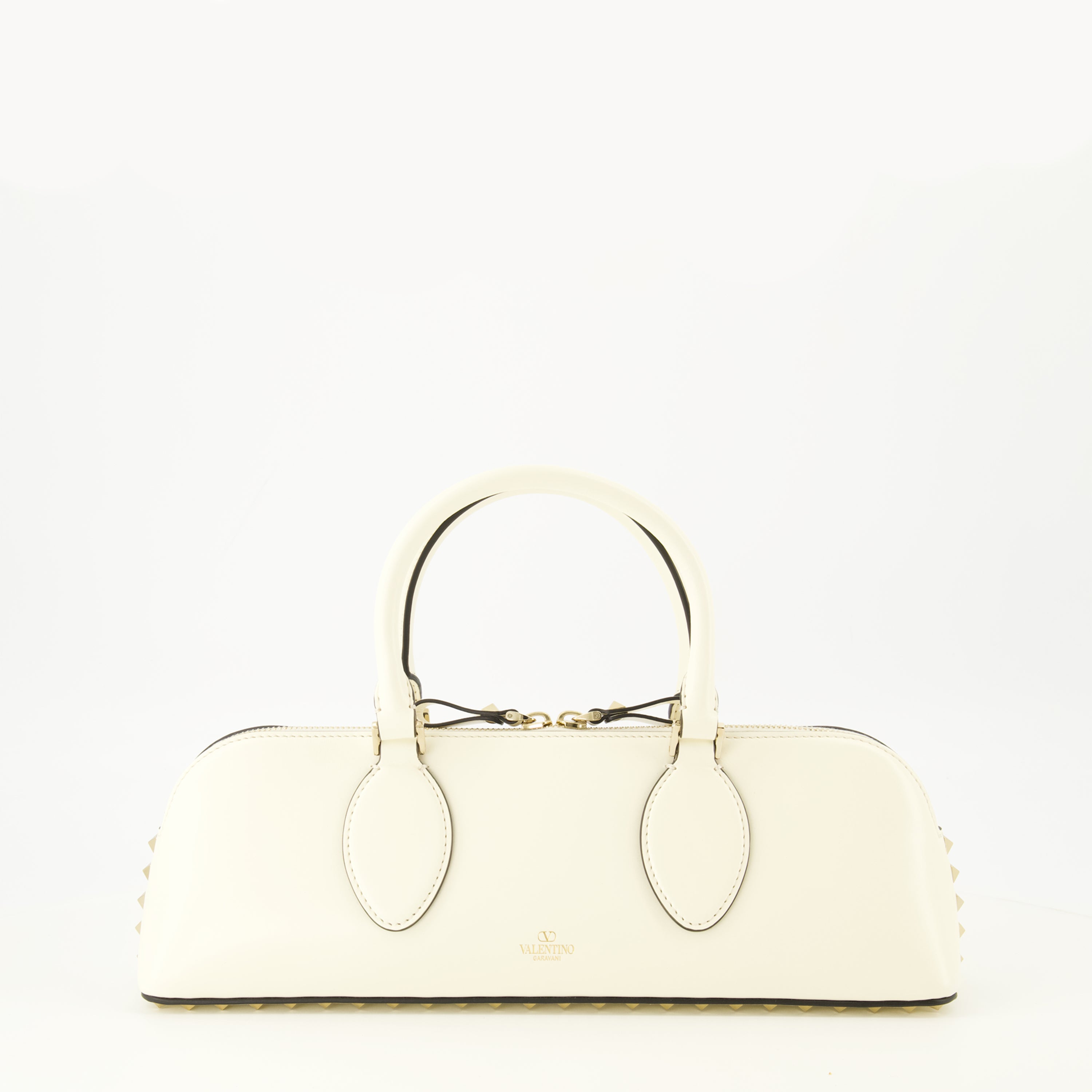 Sacs à main et épaule Rockstud East-West White Bag Valentino Garavani Blanc Femme