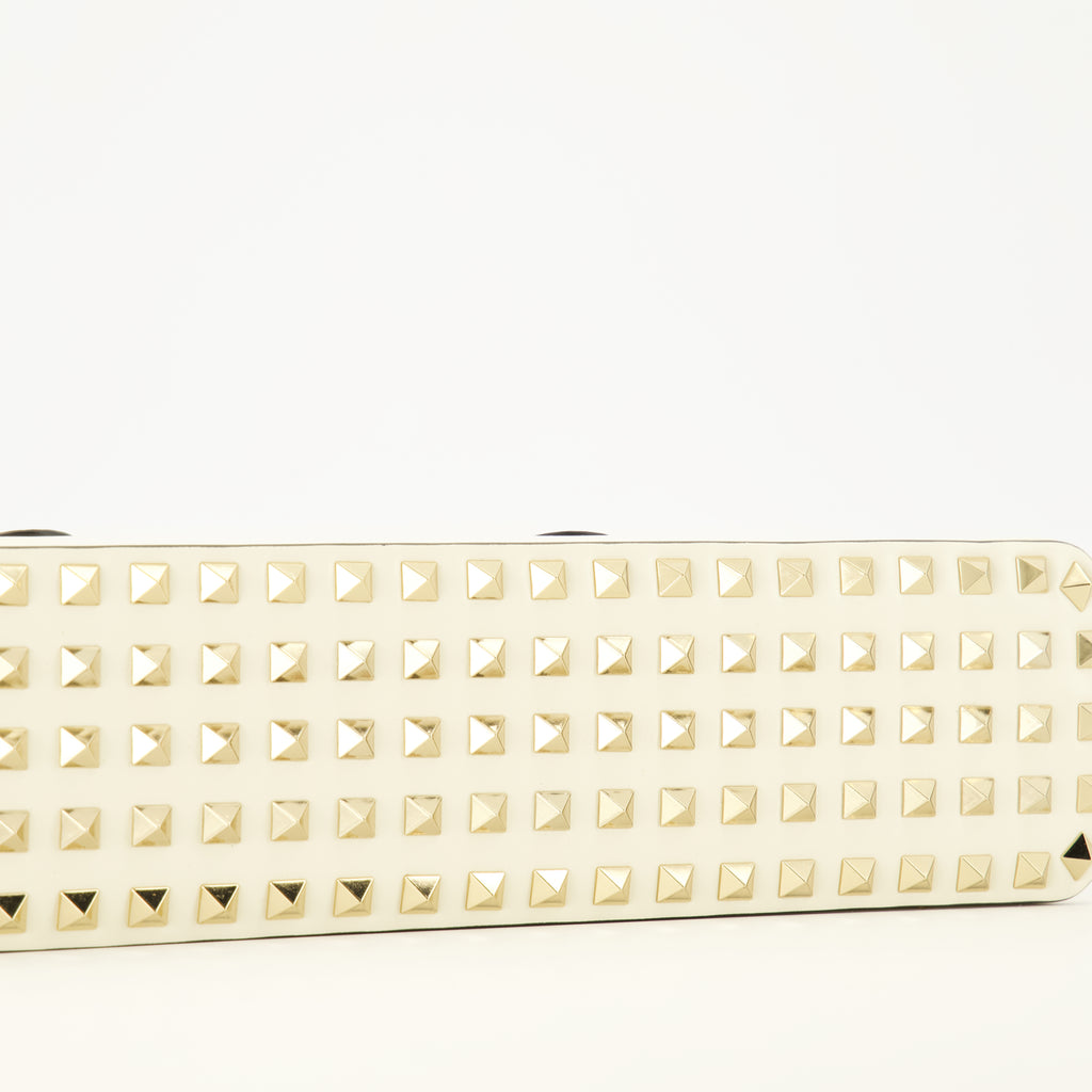Sacs à main et épaule Sac Rockstud East-West blanc Valentino Garavani Blanc Femme