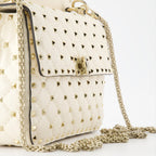 Sacs à main et épaule Sac Rockstud Spike Valentino Garavani Beige Femme