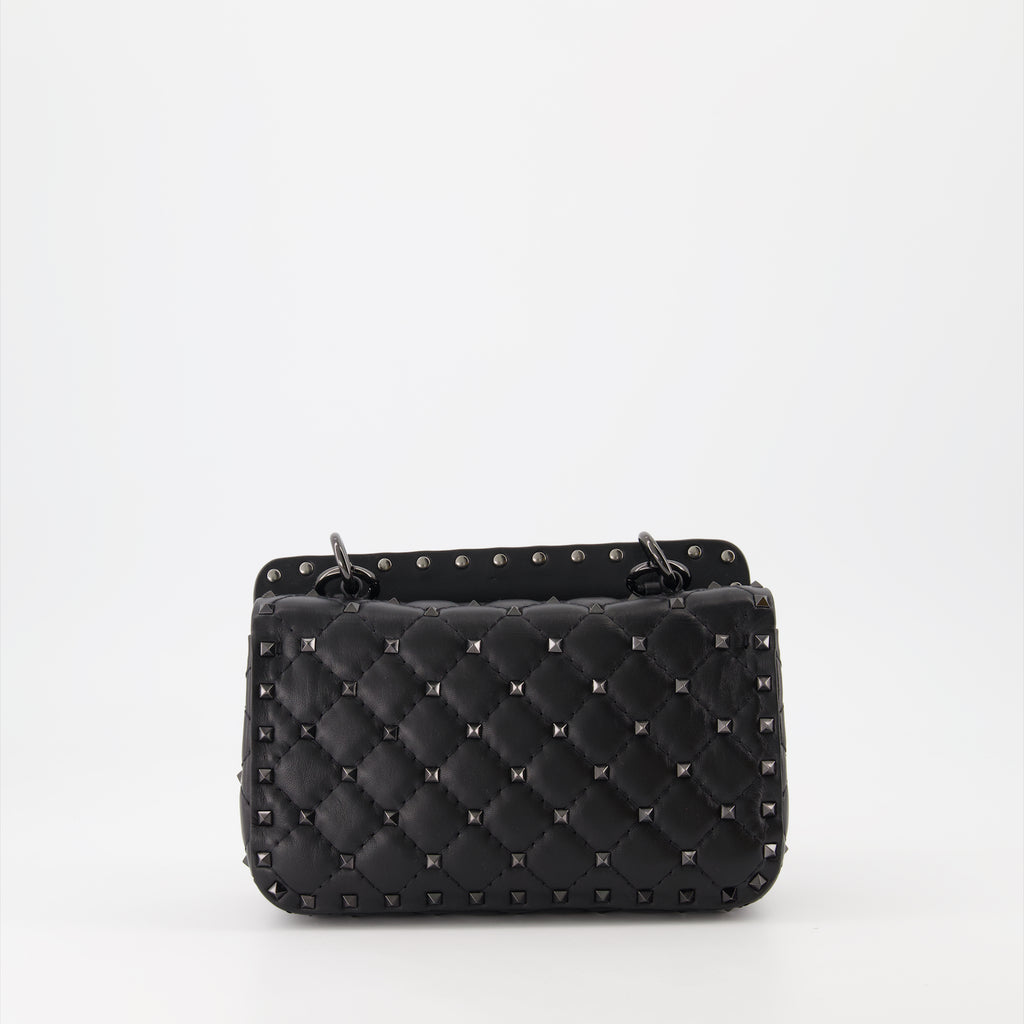 Handtaschen und schultertaschen Sac Rockstud Spike Valentino Garavani Schwarz Femme