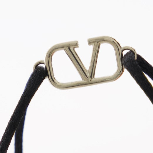 Joyería Bracelet VLogo en coton Valentino Garavani Negro Homme