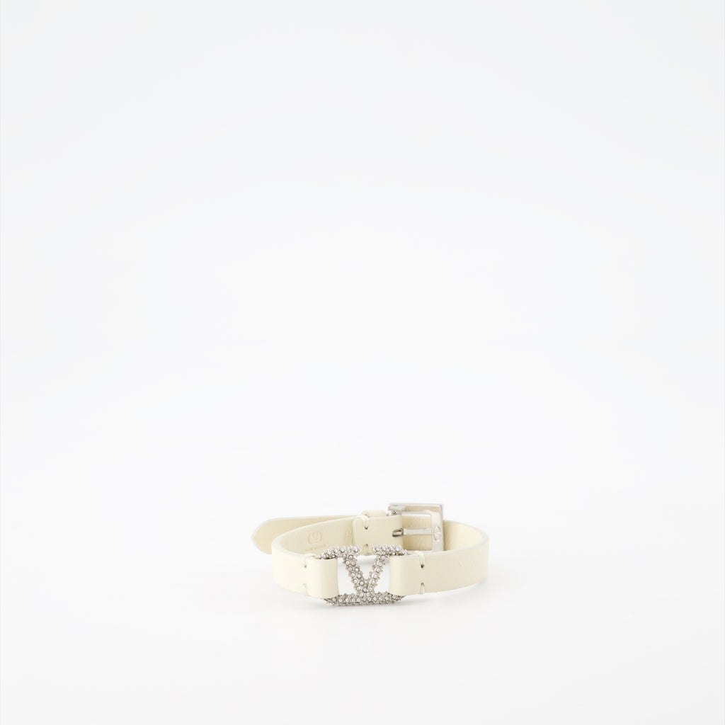 Bijoux Bracelet VLogo Valentino Garavani Beige Femme