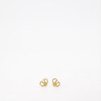 Bijoux Boucles d'oreilles VLogo Valentino Garavani Doré Femme