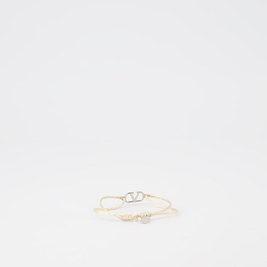 Joyería Bracelet VLogo Valentino Garavani Beige Homme