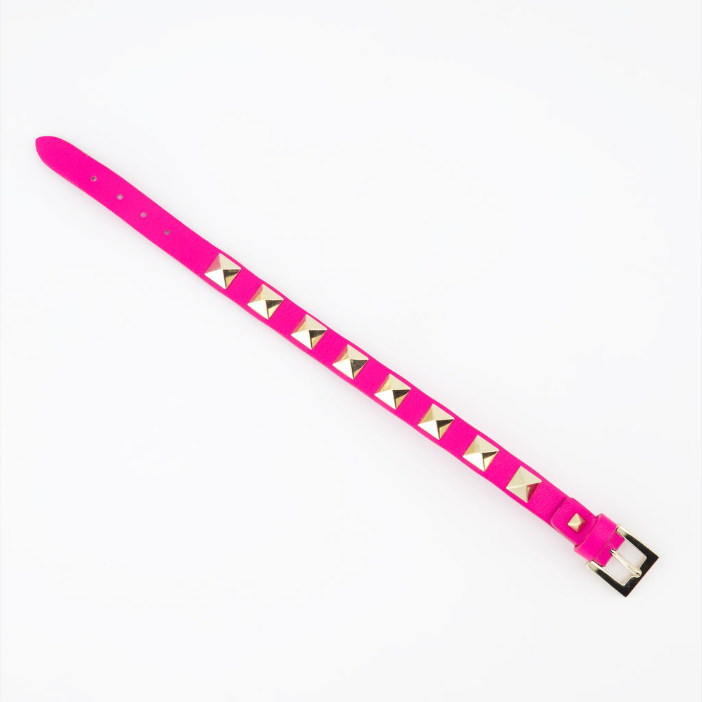 Joyería Bracelet Rockstud Valentino Garavani Rosa Femme