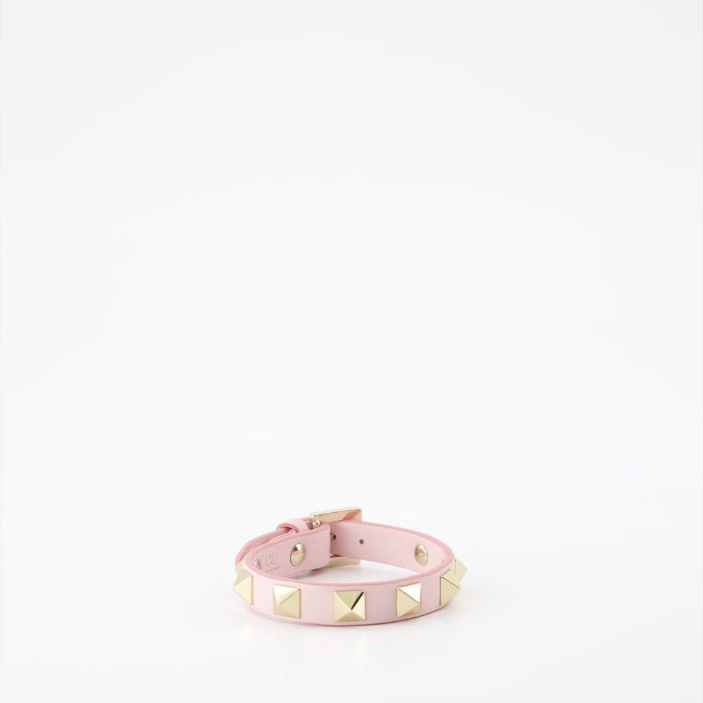 Joyería Bracelet Rockstud Valentino Garavani Rosa Femme