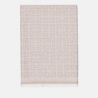 Écharpes, foulards et gants Echarpe Givenchy 4G en soie Givenchy Beige Femme
