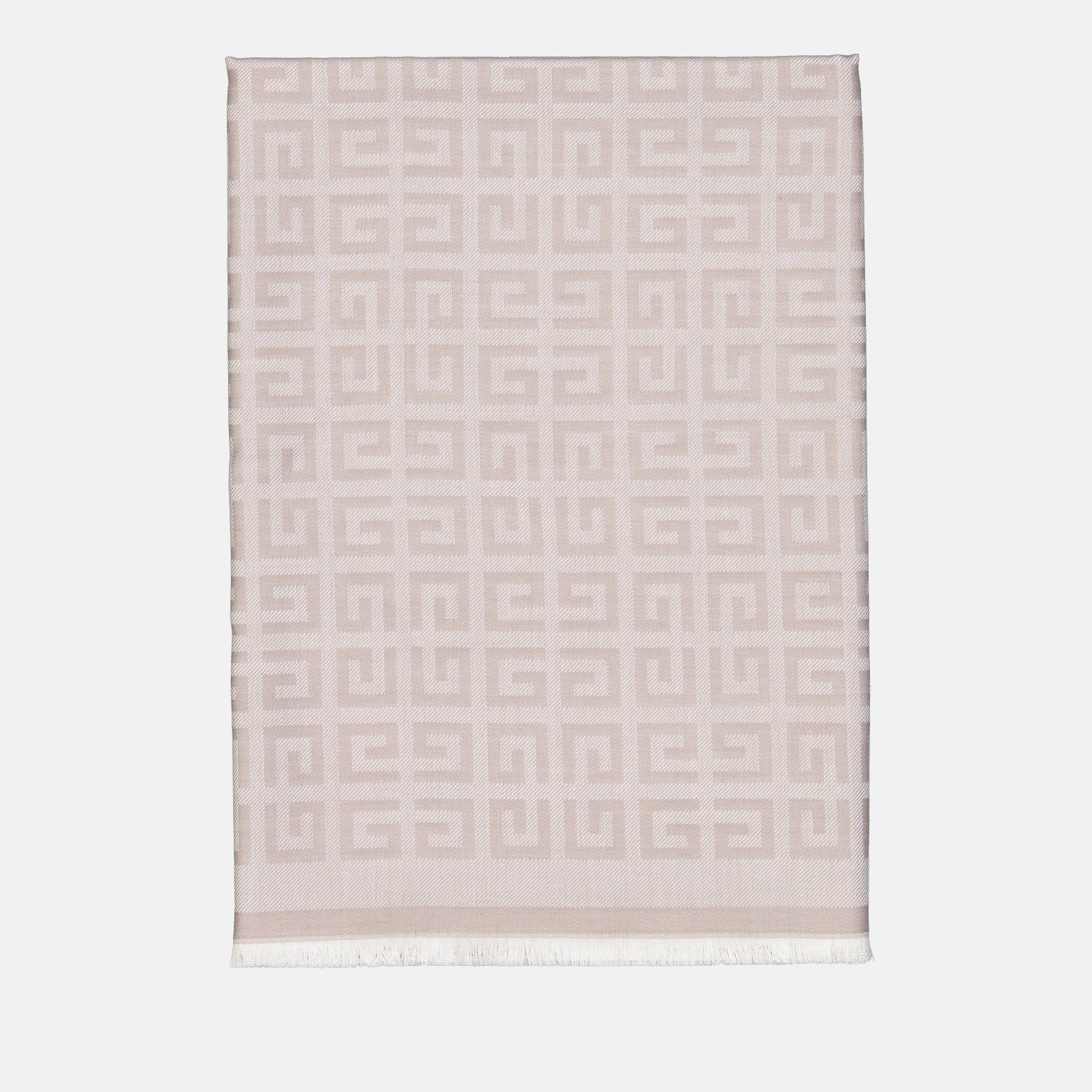 Écharpes, foulards et gants Echarpe Givenchy 4G en soie Givenchy Beige Femme