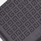 Écharpes, foulards et gants Echarpe Givenchy 4G en soie Givenchy Gris Femme
