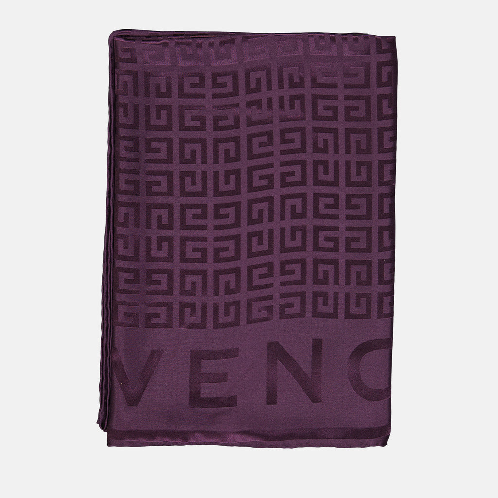 Écharpes, foulards et gants Foulard Givenchy 4G all-over Givenchy Violet Femme