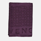 Écharpes, foulards et gants Foulard Givenchy 4G all-over Givenchy Violet Femme