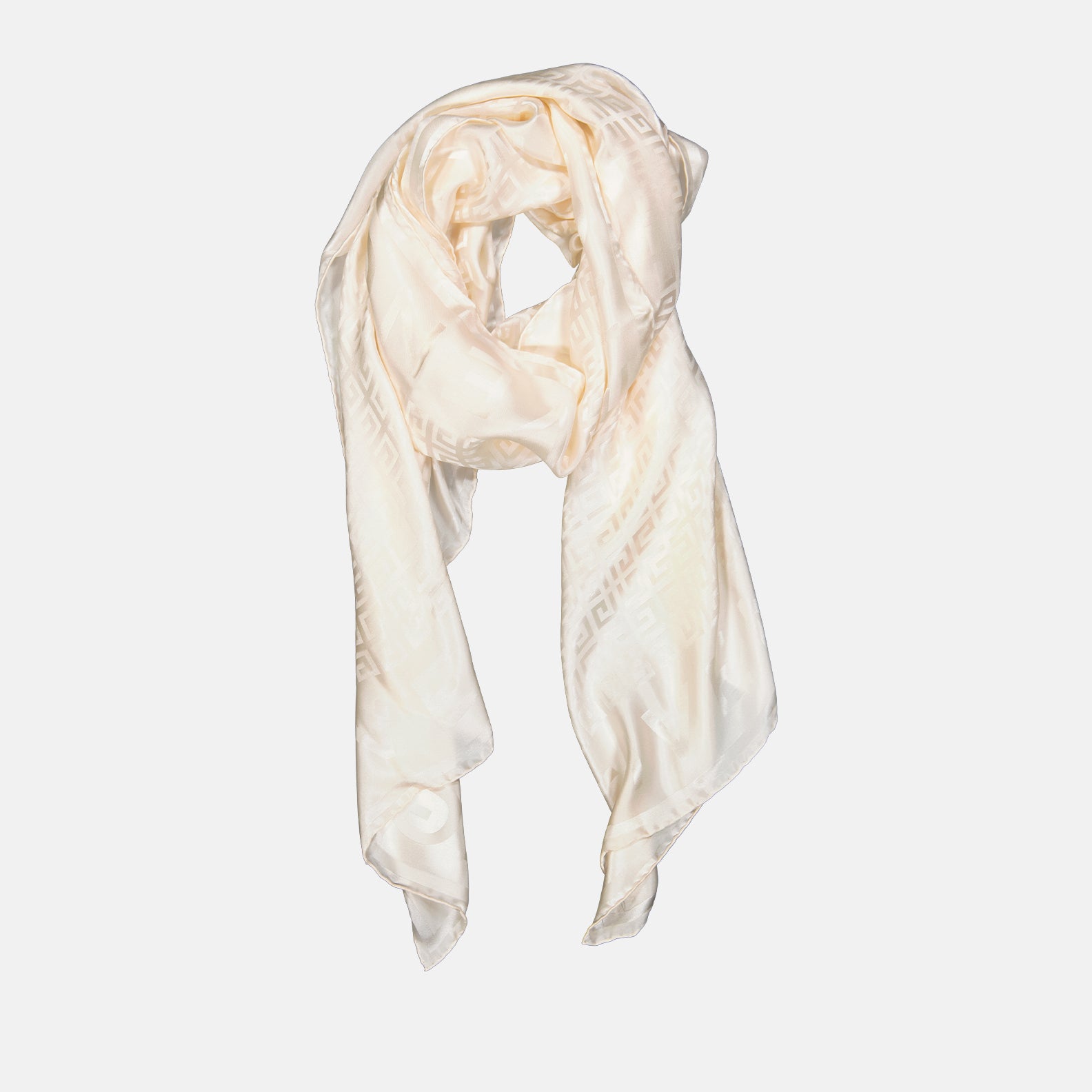Écharpes, foulards et gants Foulard Givenchy 4G all-over Givenchy Beige Femme