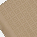 Écharpes, foulards et gants Echarpe en soie et laine Givenchy Beige Femme