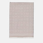 Écharpes, foulards et gants Echarpe Givenchy 4G en soie Givenchy Beige Femme