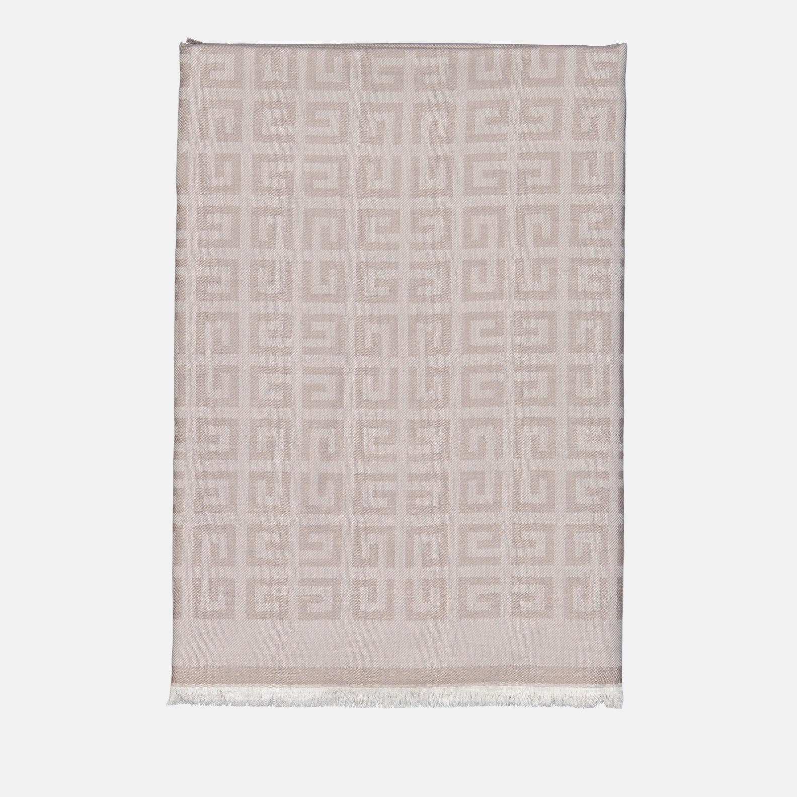 Écharpes, foulards et gants Echarpe Givenchy 4G en soie Givenchy Beige Femme