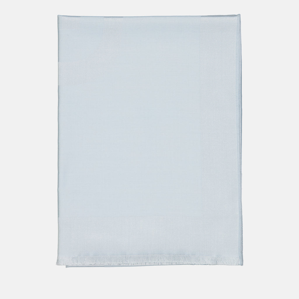 Écharpes, foulards et gants Echarpe en soie et laine Givenchy Bleu Unisexe