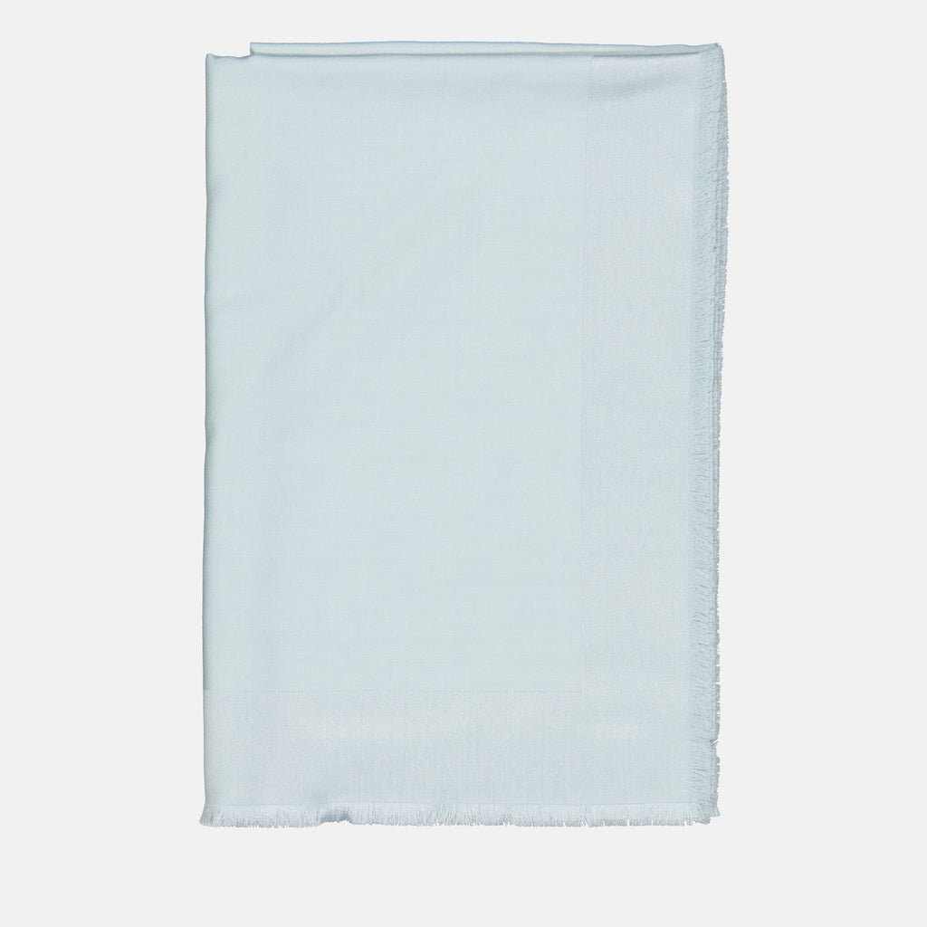 Écharpes, foulards et gants Echarpe en soie et laine Givenchy Bleu Femme