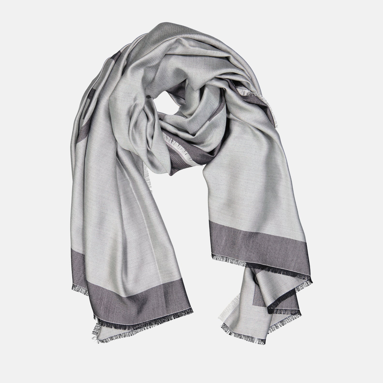 Écharpes, foulards et gants Echarpe en soie Givenchy Gris Femme