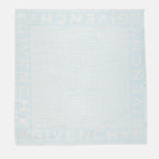 Écharpes, foulards et gants Carré de soie 4G Givenchy Bleu Femme