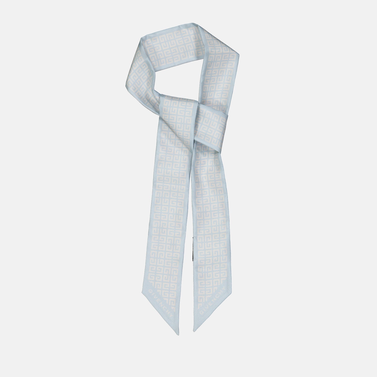 Écharpes, foulards et gants Bandeau 4G en soie Givenchy Gris Femme