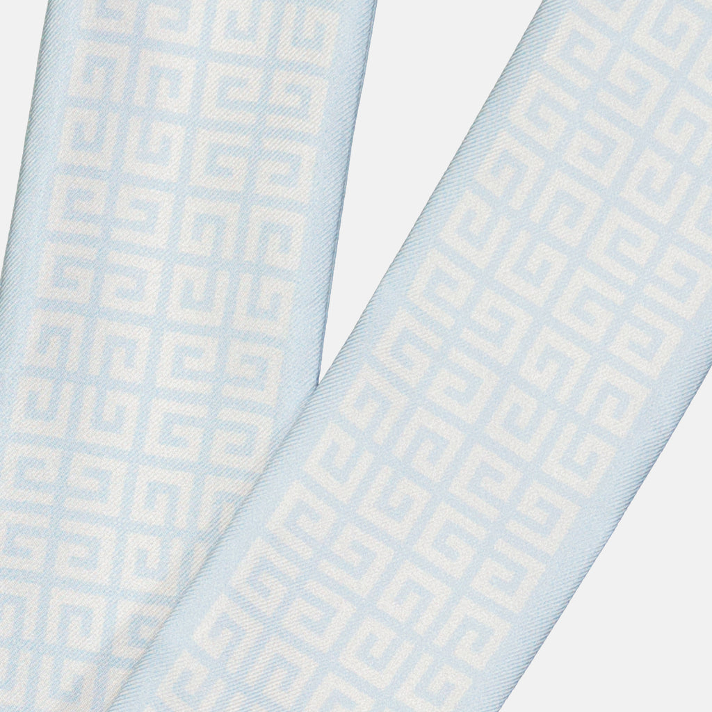 Écharpes, foulards et gants Bandeau 4G en soie Givenchy Gris Femme