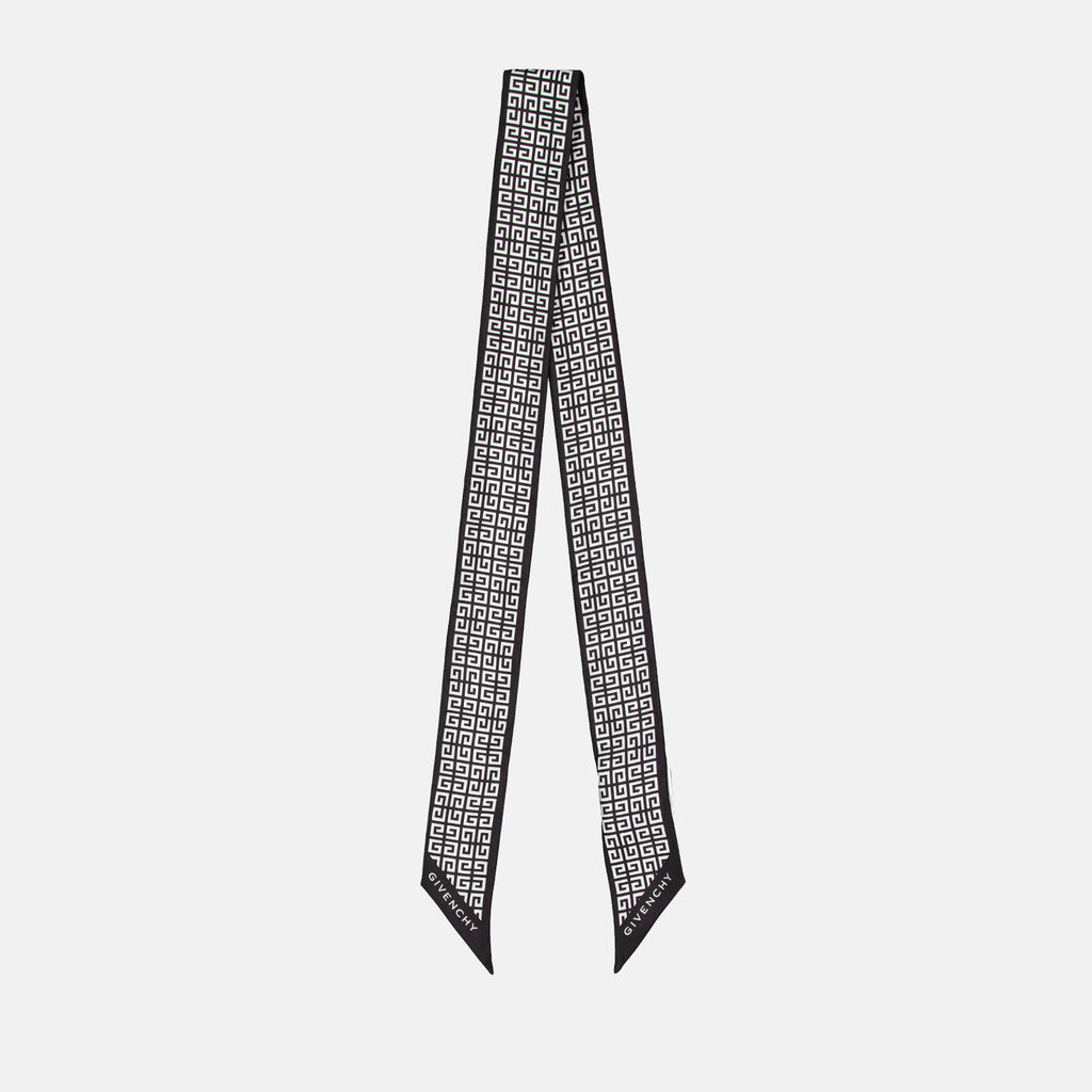 Écharpes, foulards et gants Bandeau 4G en soie Givenchy Bleu Femme