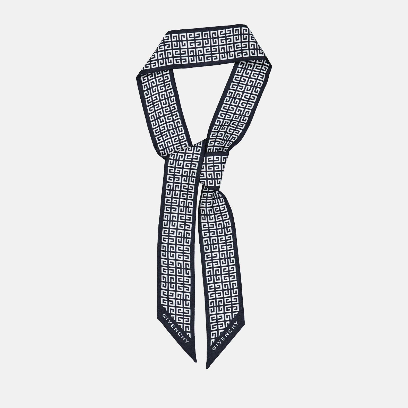 Écharpes, foulards et gants Bandeau 4G en soie Givenchy Bleu Femme