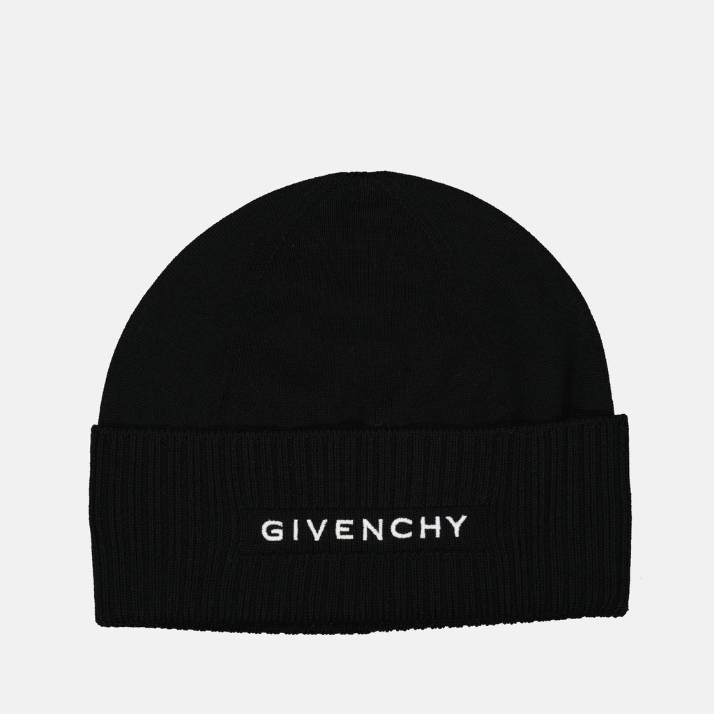 Hats, caps and beanies Logo beanie Givenchy Black Women