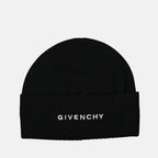 Hats, caps and beanies Logo beanie Givenchy Black Women