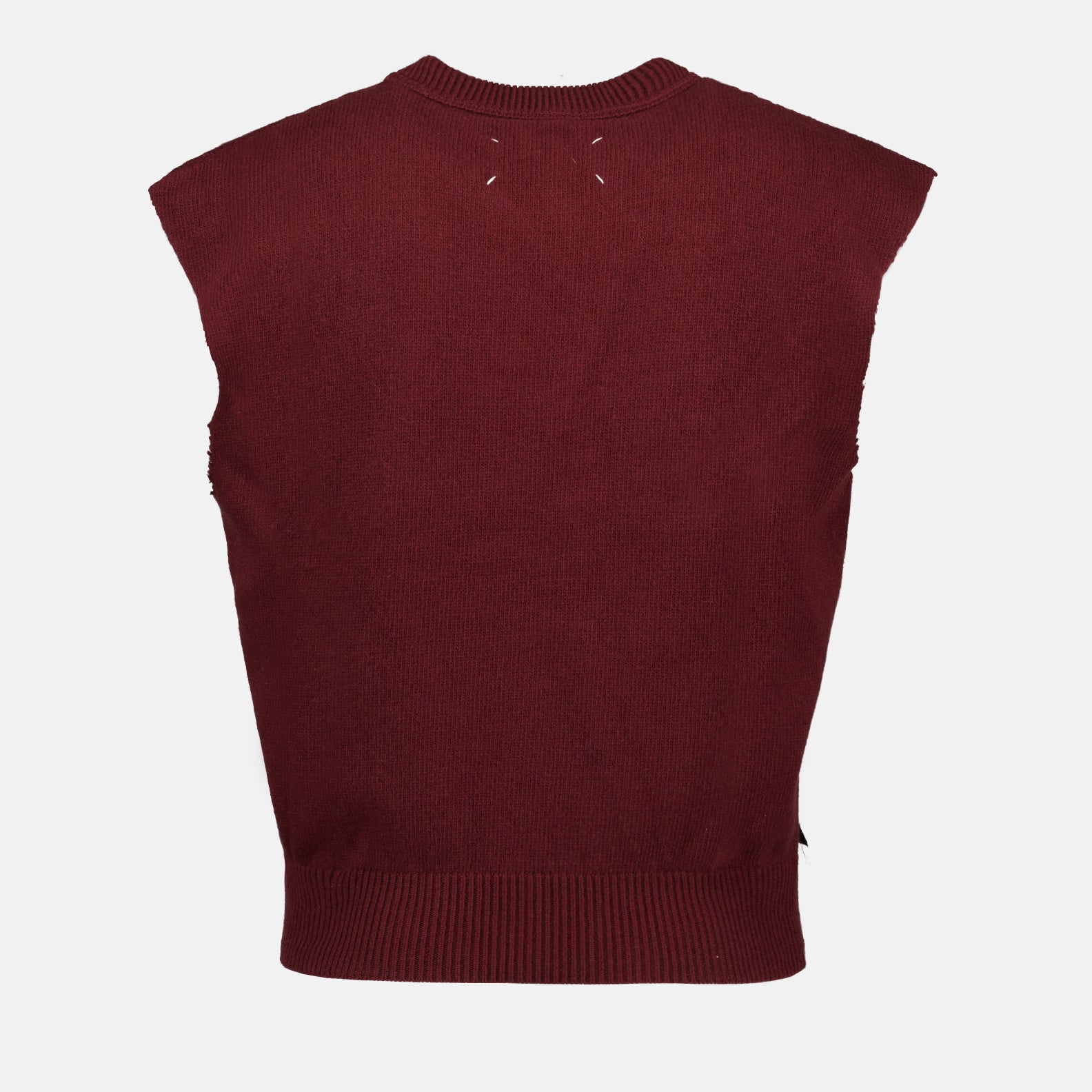 Maglieria Pull décortiqué Maison Margiela Bordeaux Homme
