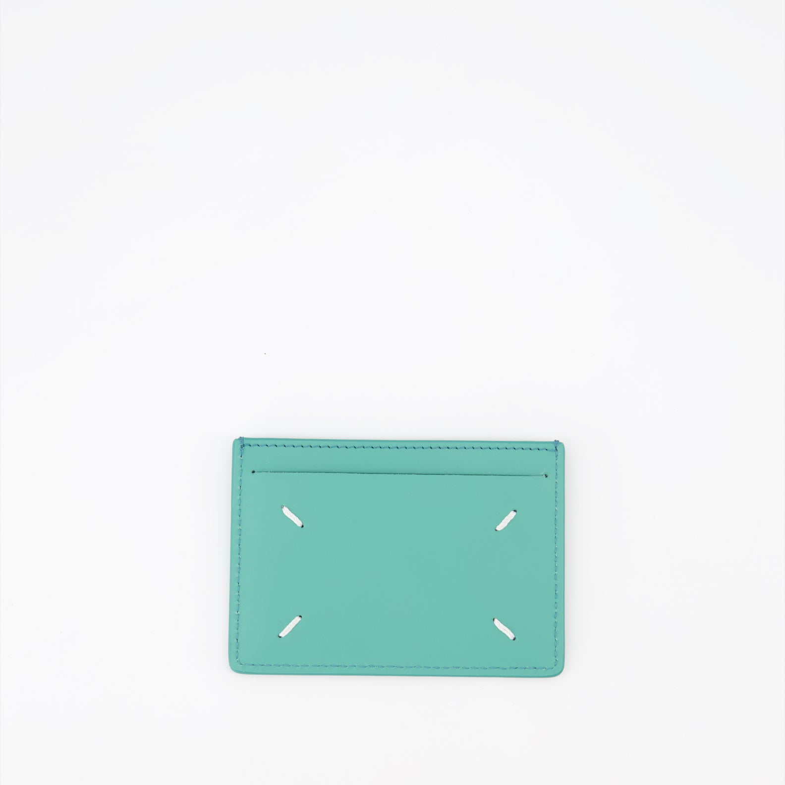 Small leather goods Four Stitches Card Holder Maison Margiela Green Unisex