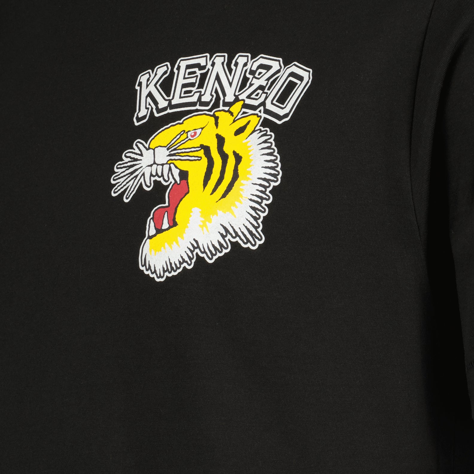 Camisetas T-shirt Varsity Jungle Kenzo Negro Homme
