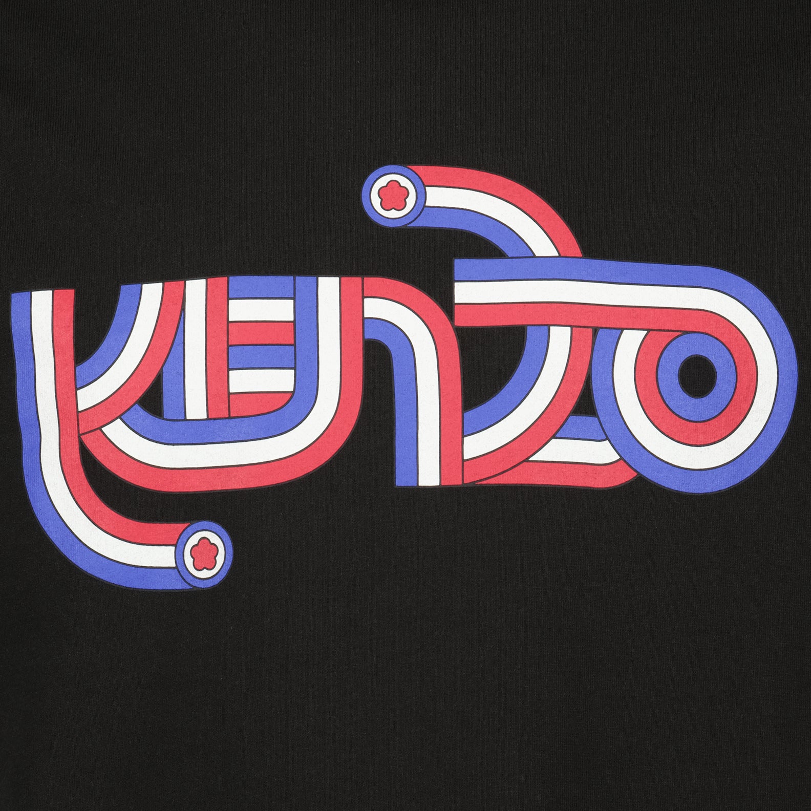 T-shirt T-shirt Kenzo Target Kenzo Nero Homme