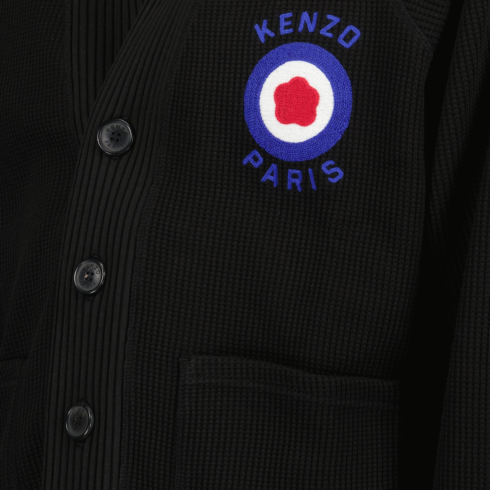 Maille Cardigan Kenzo Target Kenzo Noir Homme
