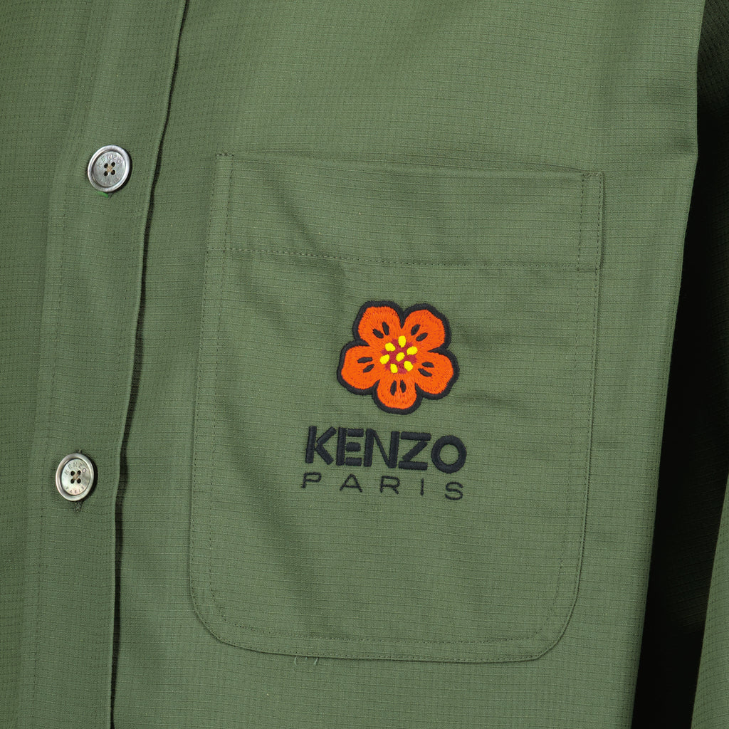 Camisas Chemise Boke Flower Kenzo Verde Homme