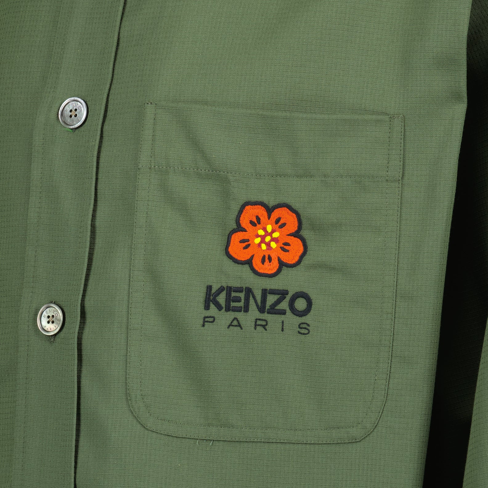 Camisas Chemise Boke Flower Kenzo Verde Homme