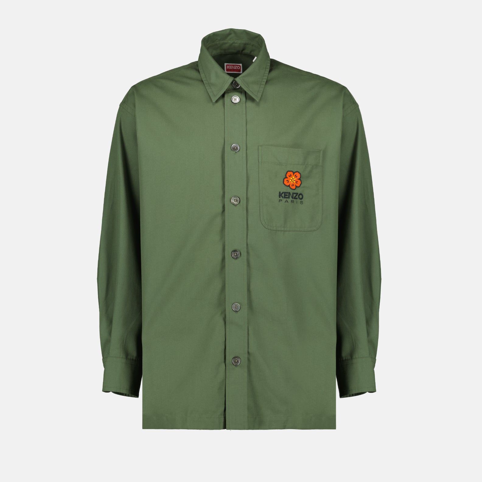 Camisas Chemise Boke Flower Kenzo Verde Homme