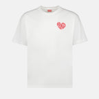 Camisetas T-shirt Kenzo coeur Kenzo Branco Homme