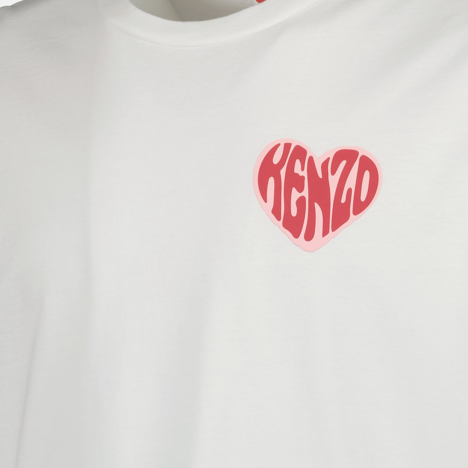Camisetas T-shirt Kenzo coeur Kenzo Branco Homme