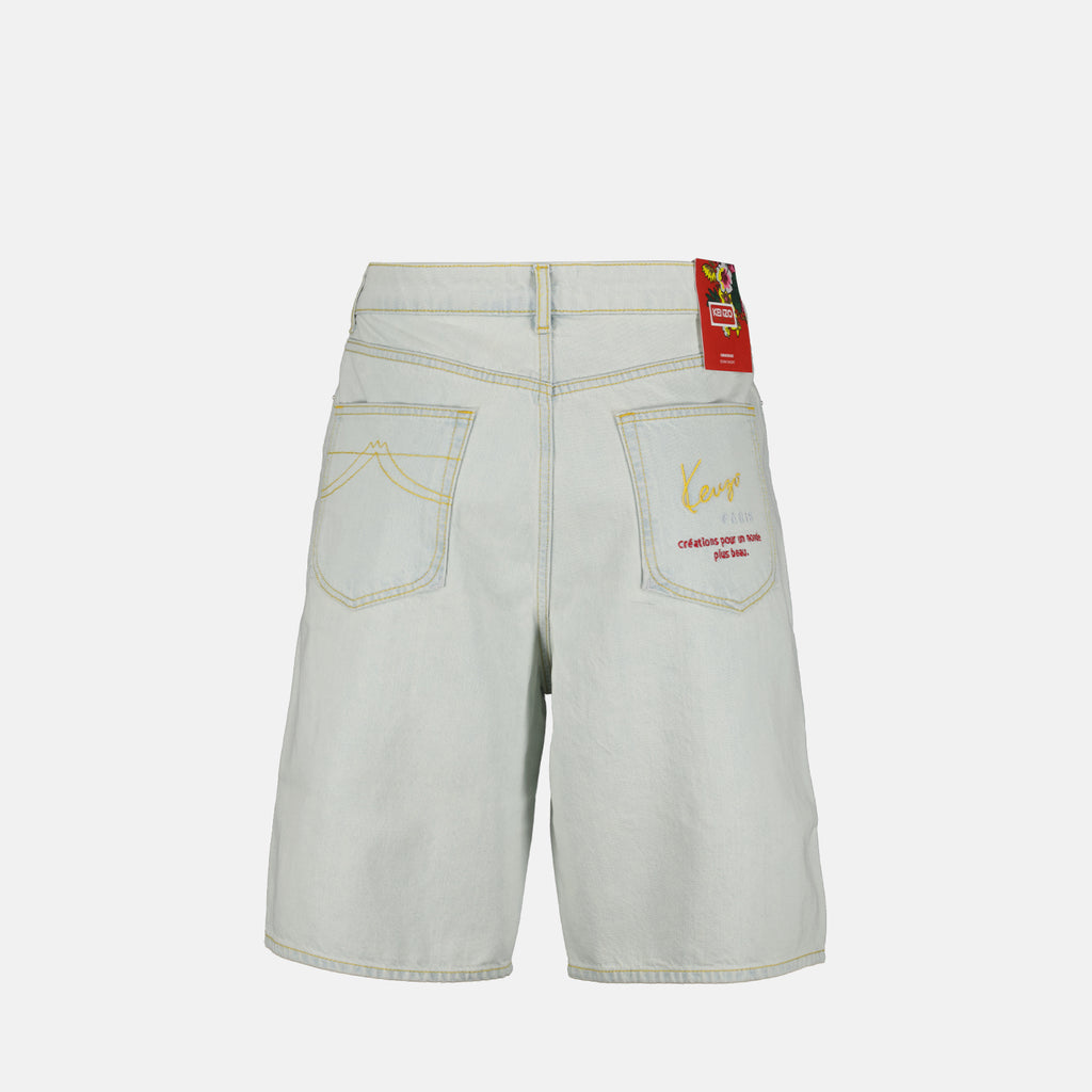 쇼츠 Short en jean Kenzo 파란색 Homme